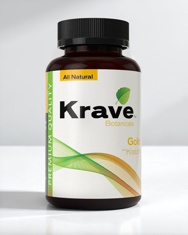 Krave Kratom - Gold Capsules
