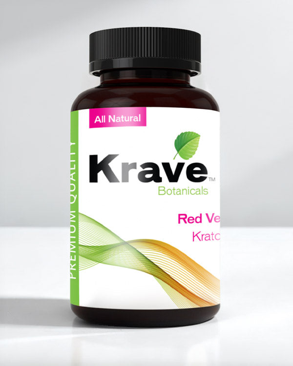Krave Kratom - Red Vein Capsules