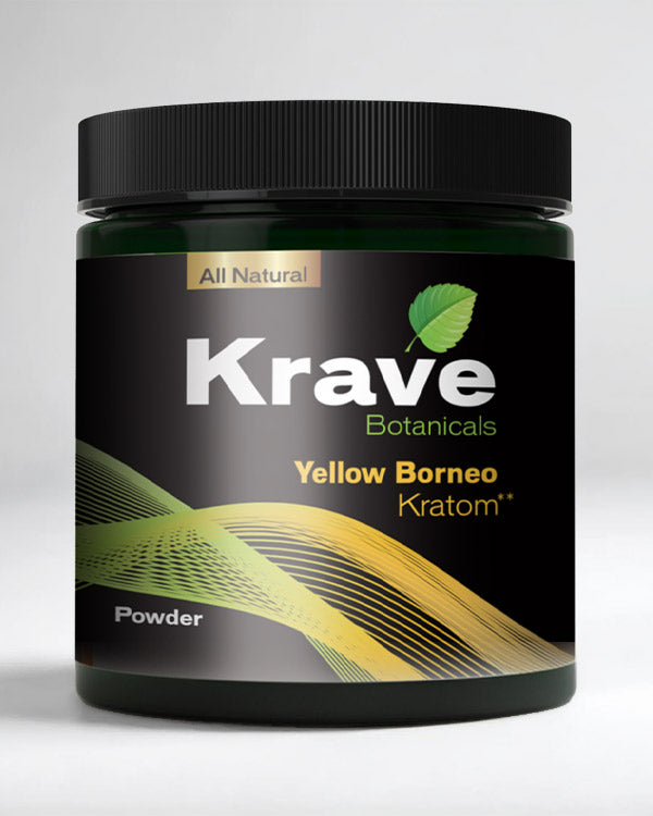 Krave Kratom - Yellow Borneo Powder