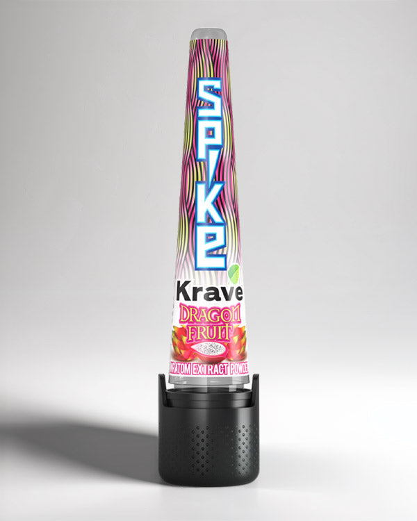 Krave Kratom - Dragon Fruit Flavored Powder