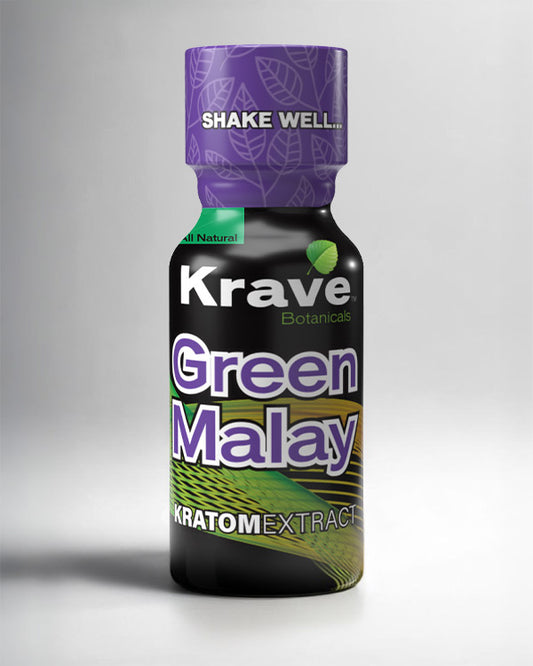 Krave Kratom - Green Malay Shot