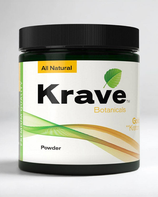 Krave Kratom - Gold Powder