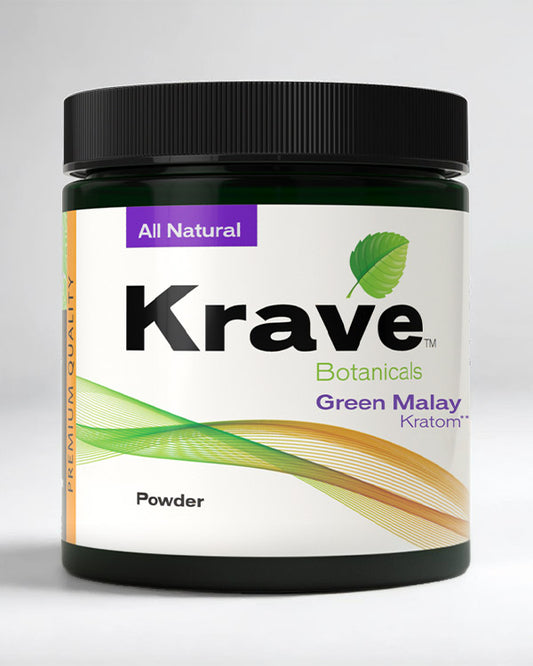 Krave Kratom - Green Malay Powder