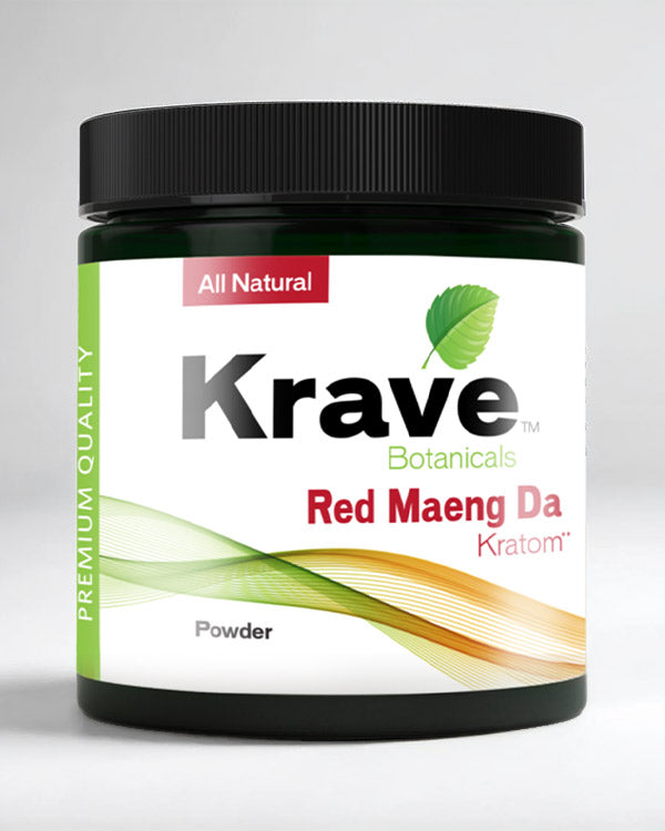Krave Kratom - Red Maeng Da Powder