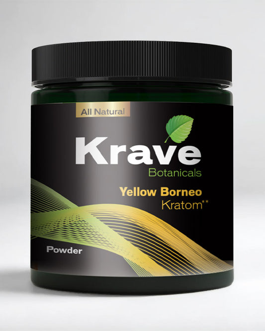 Krave Kratom - Yellow Borneo Powder