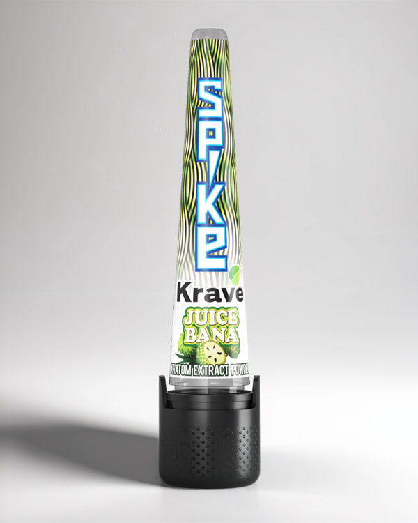 Krave Kratom - Juice Bana Flavored Powder